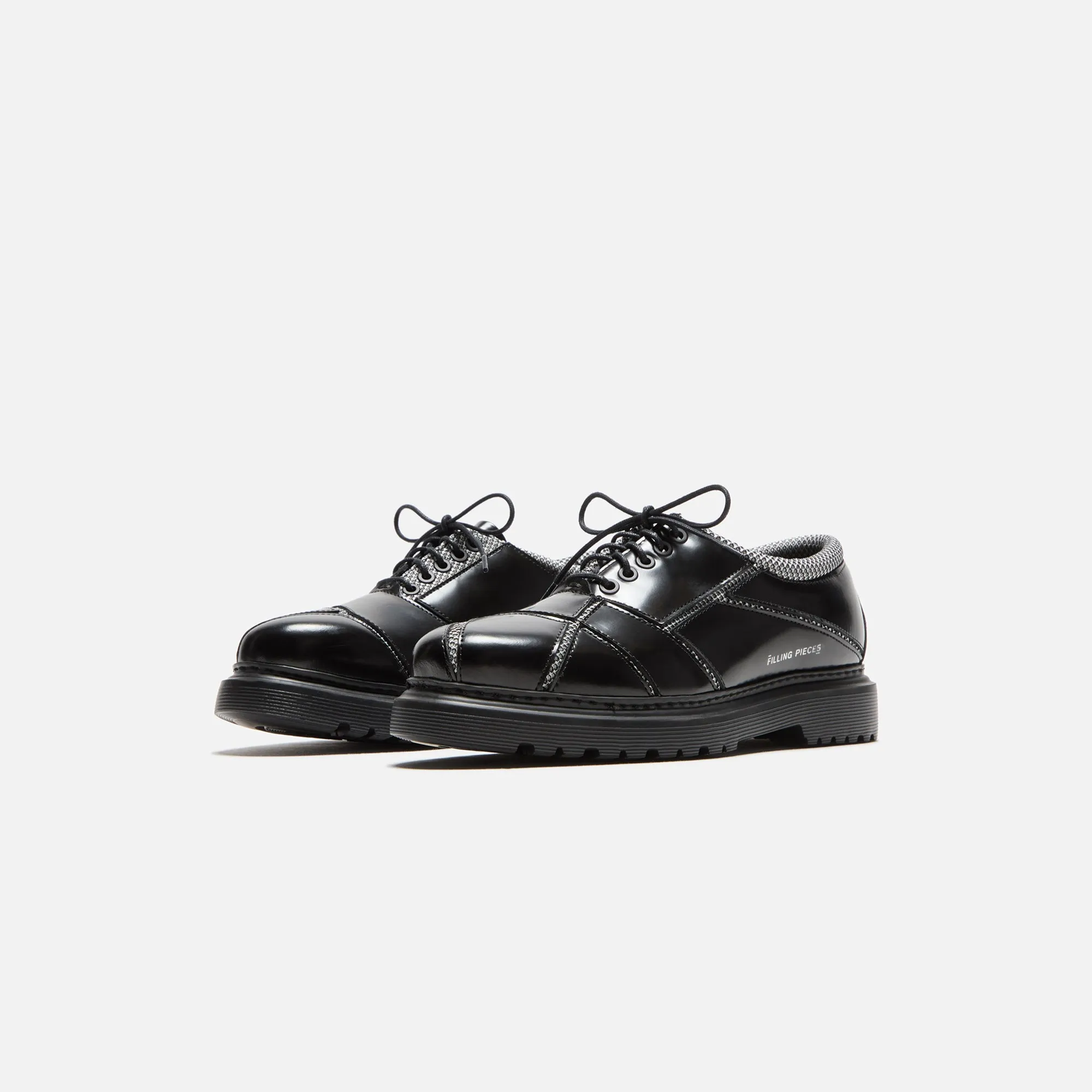 Good Stability Energy Absorption Function Filling Pieces Derby Rohe - Black