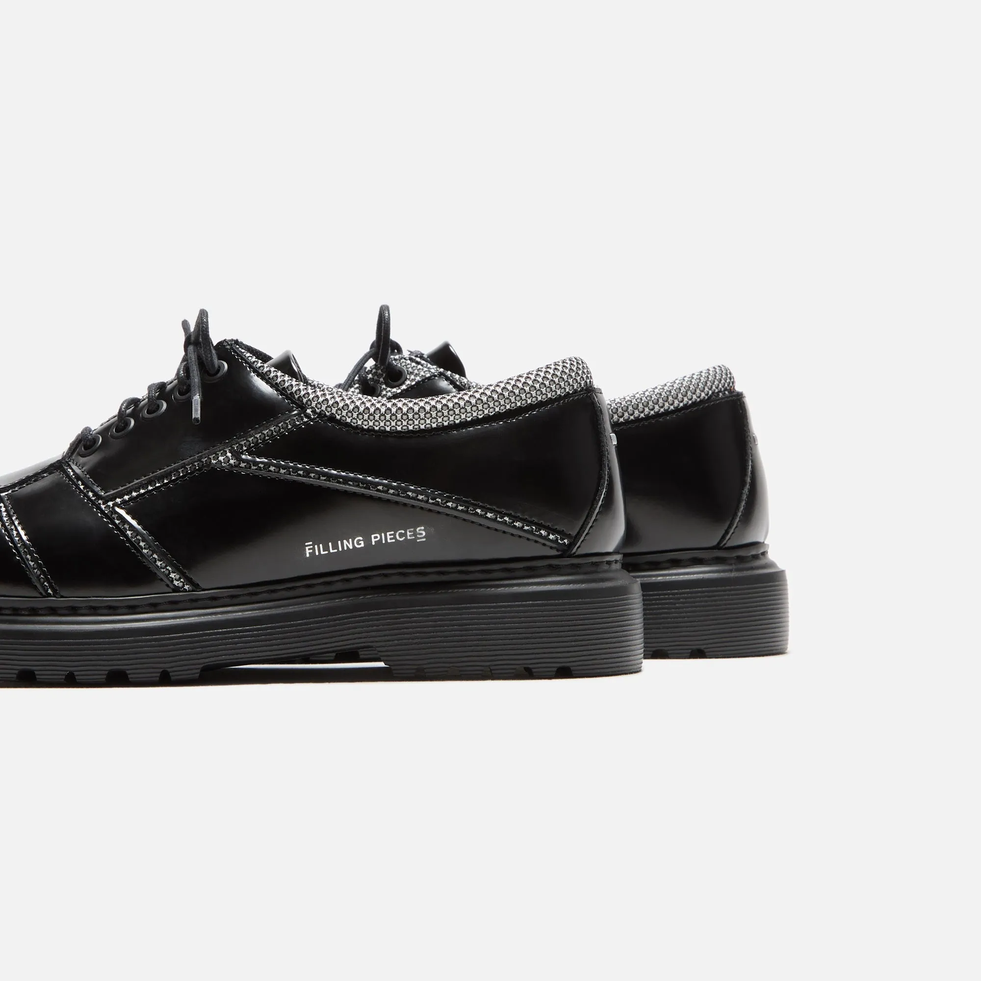 Bendable Upper Structure Filling Pieces Derby Rohe - Black