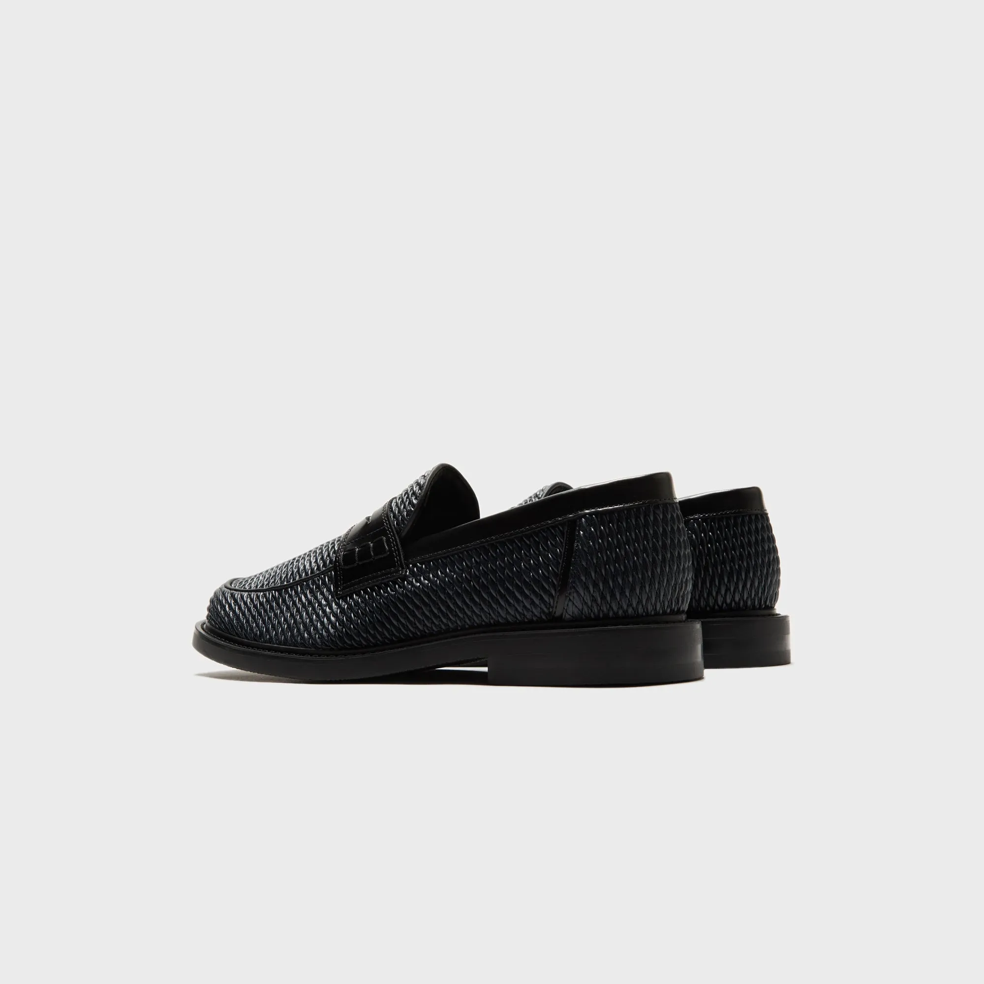 Comfortable Cushion Mechanism Ventilation Holes Filling Pieces Loafer Reed - Navy