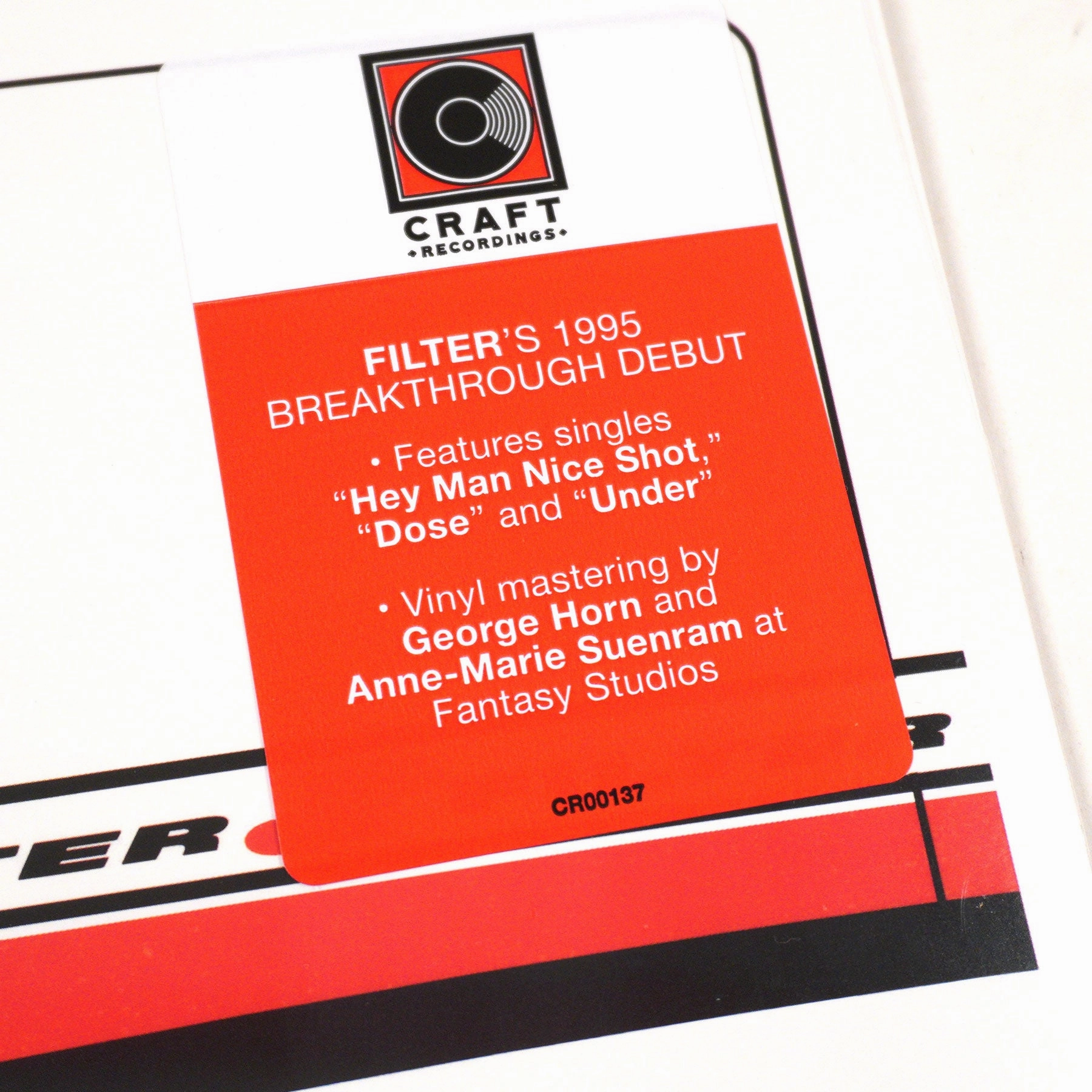 Filter: Short Bus Vinyl LP
