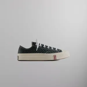 Kith For Converse Chuck Taylor All Star 1970 Ox - Black / Scarab / Egret Deco Memorial Day Sale Steal