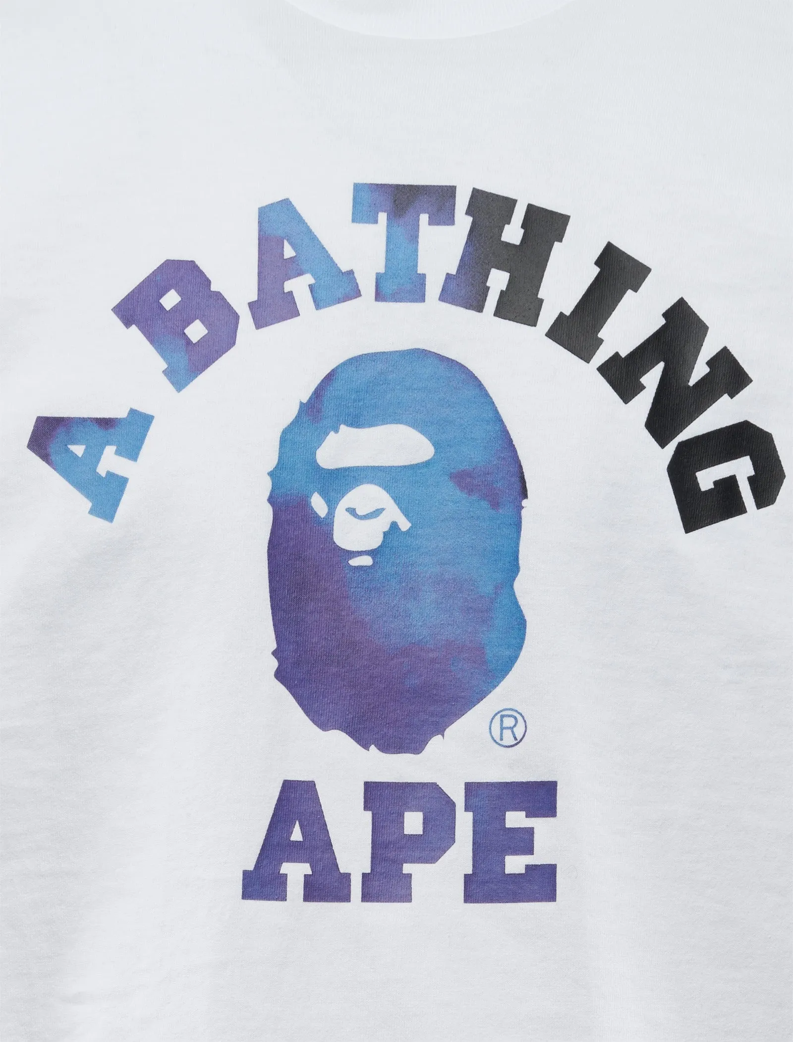 Wipes Tie Dye College Tee