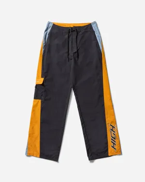Men'S Board Short Trousers Black / Orange Anti-Shrink Feature