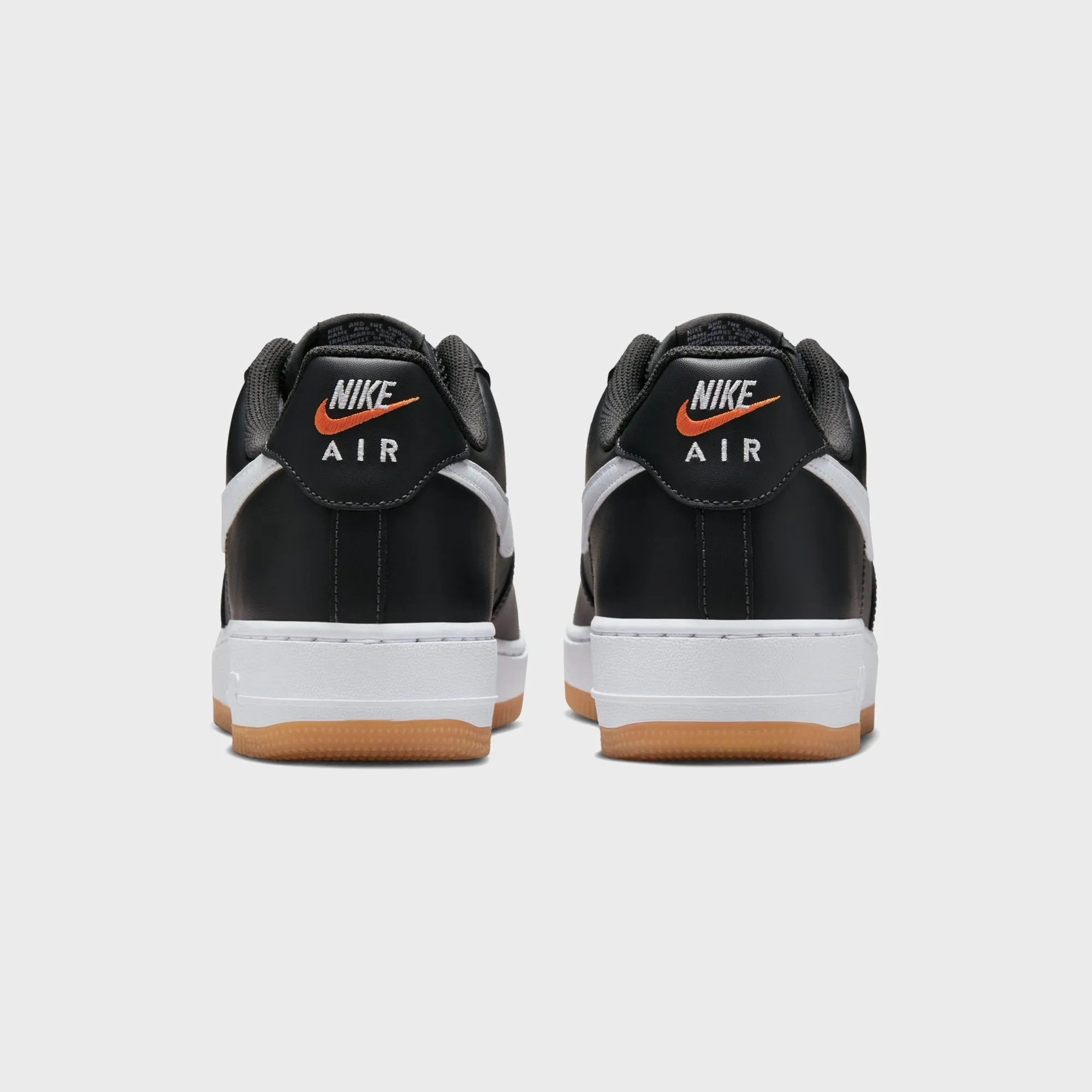 Memory Foam Footbed Design Sandal Woodgrain Nike Air Force 1 '07 Lv8 - Anthracite / Gum
