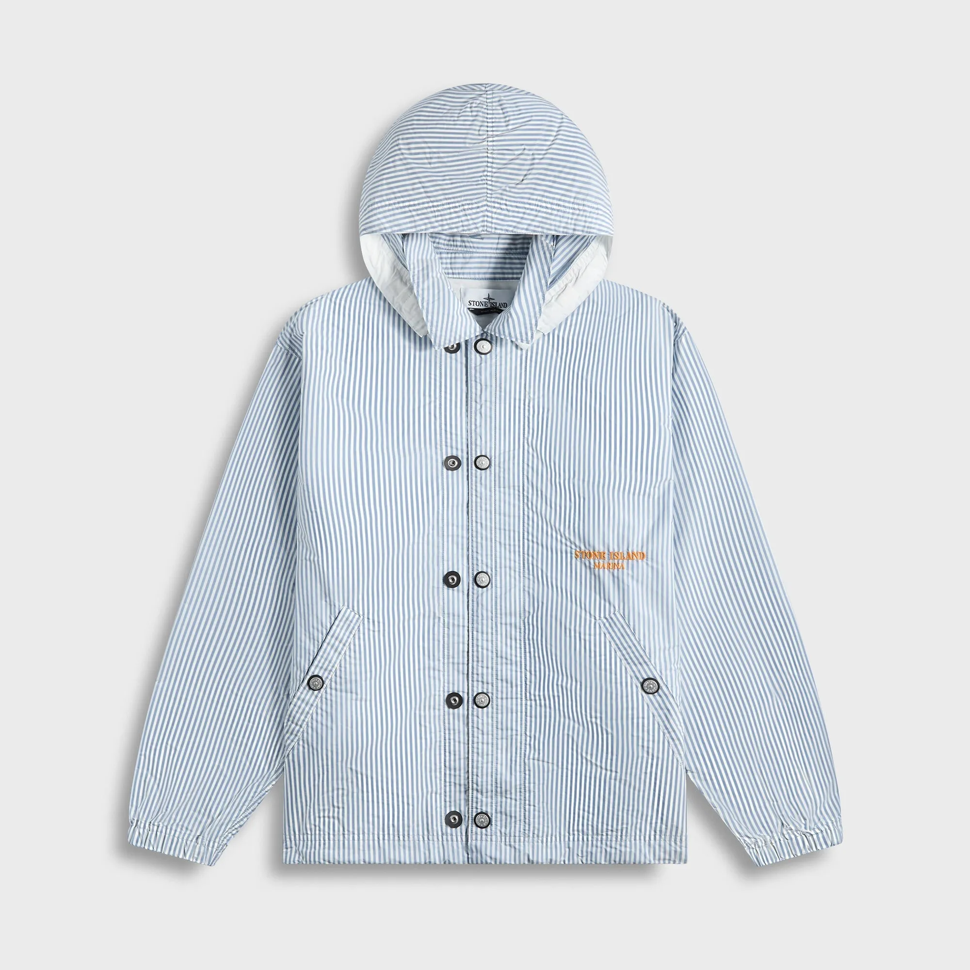 Stone Island Jacket - Blue Marine Decorative Details