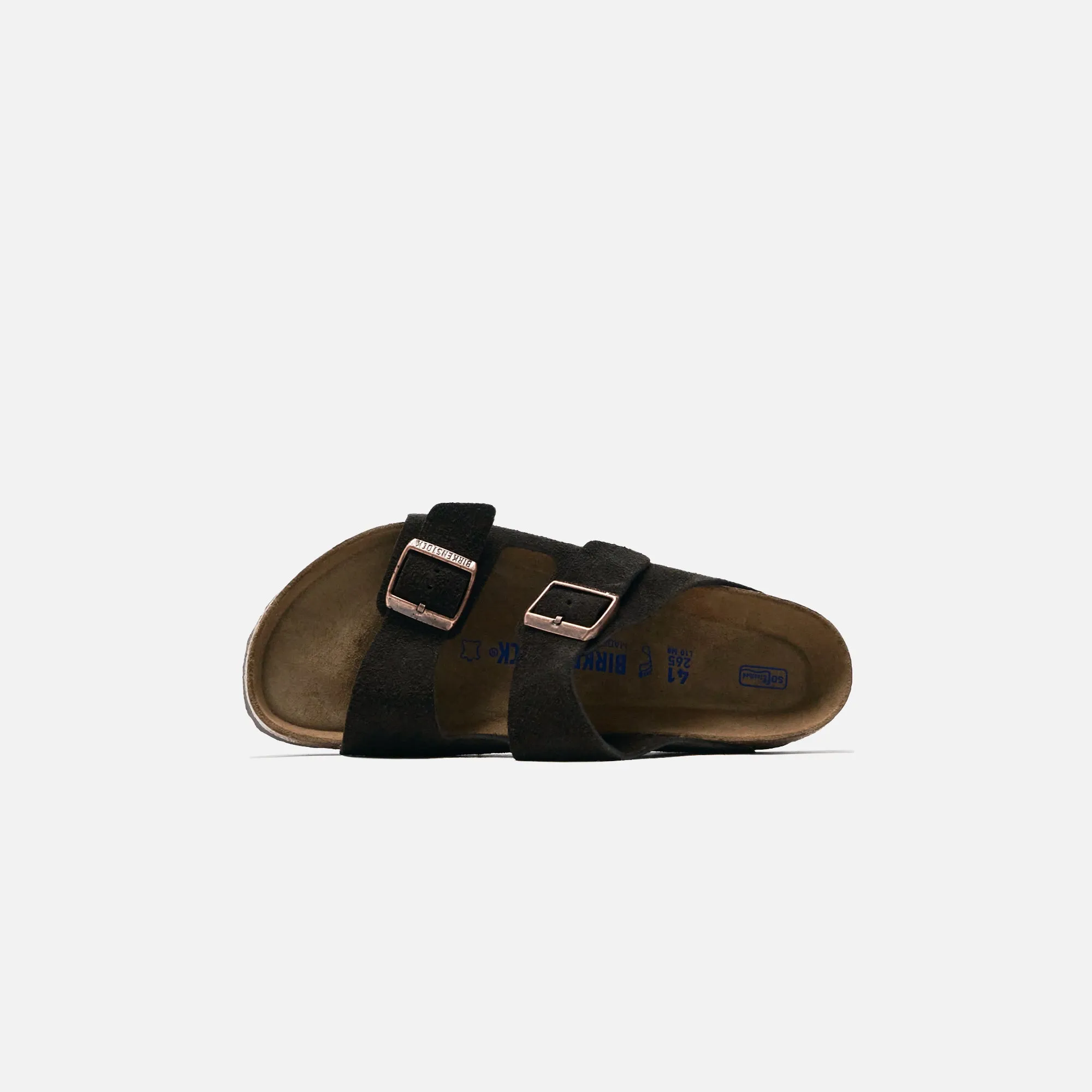 Soft Insole Material Birkenstock Arizona Soft Footbed - Mocha Suede
