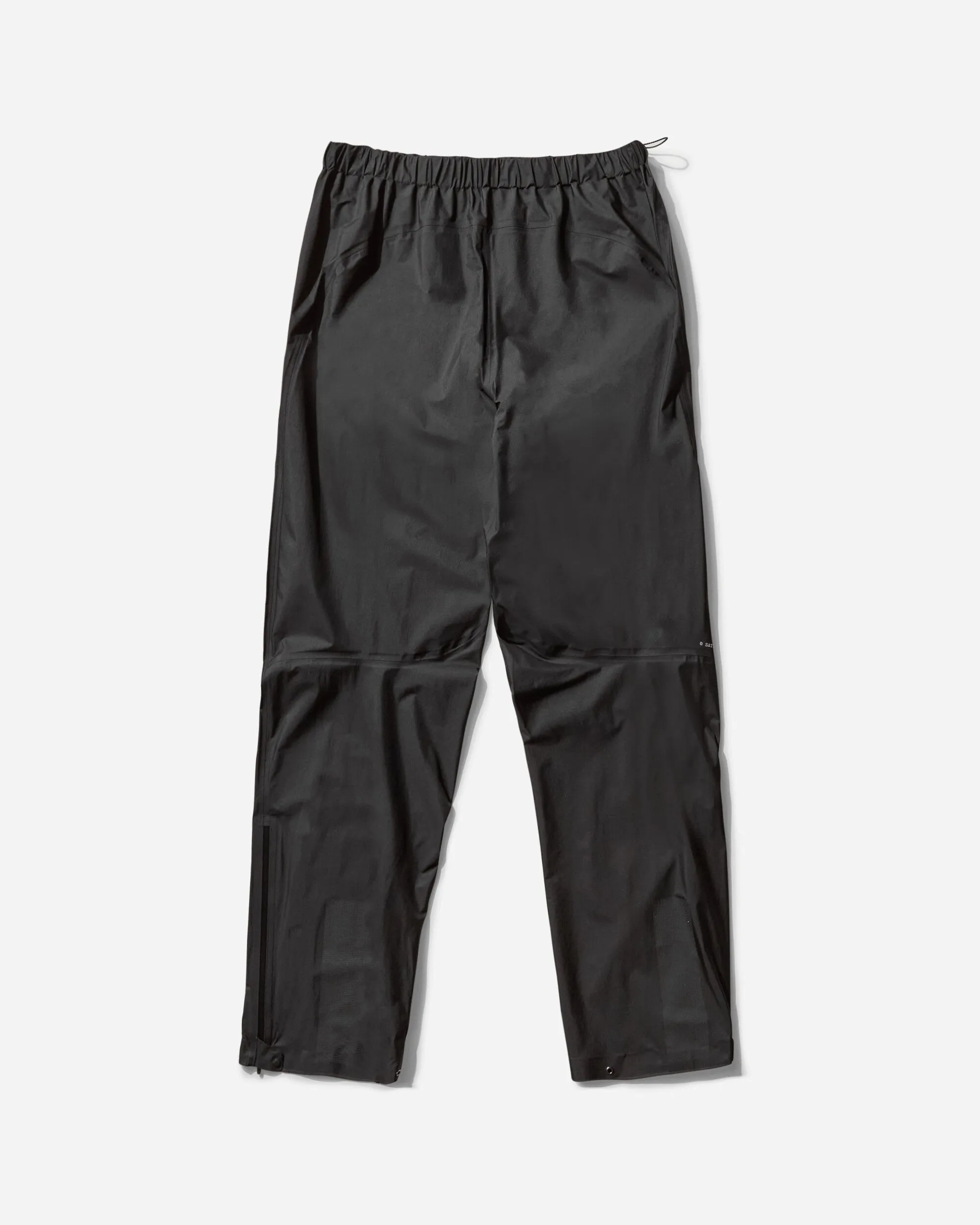Comfortable Custodian Men'S Pertex 3L Rain Pants Black