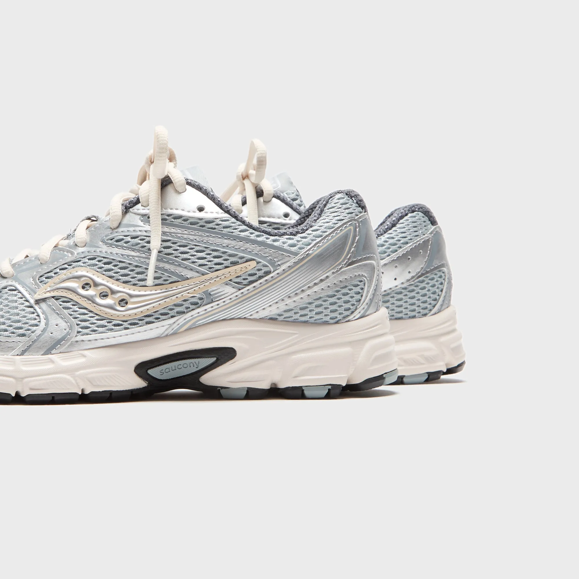 Round Toe Sandal Saucony Ride Millennium - Silver / Cream