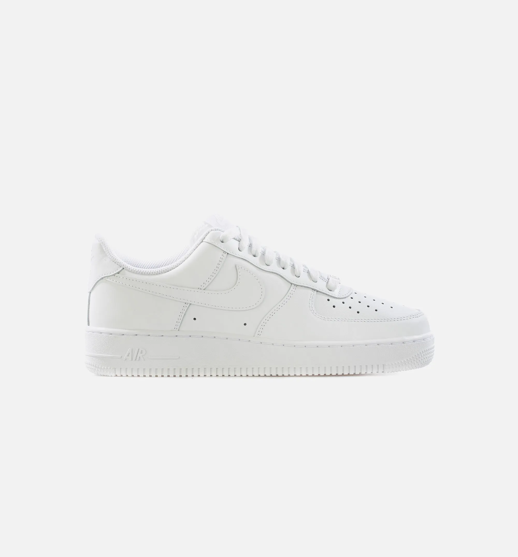 Comfortable Buckle Slippers Band Elastic Air Force 1 07 Mens Lifestyle Shoe - White