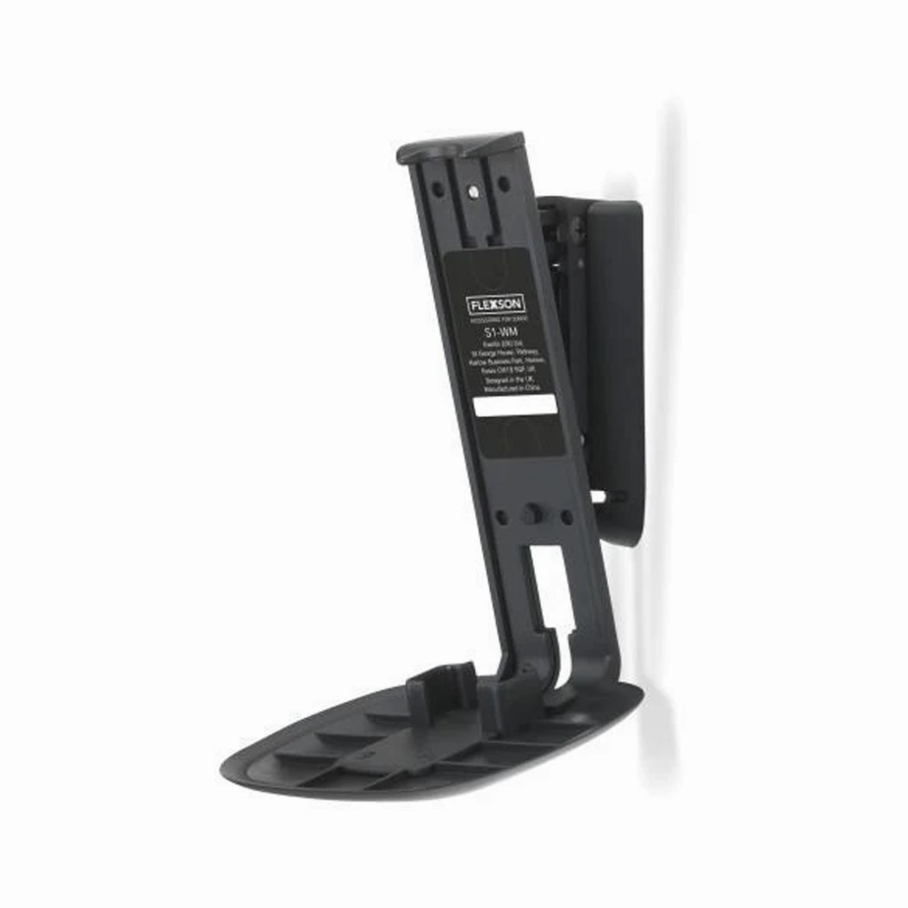 Flexson: Wall Mount for Sonos One - Black (Pair) (AAV-FLXS1WM2021)