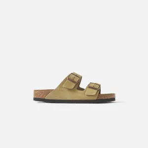 Birkenstock Wmns Arizona Suede - Taupe Slip-On Performance Design Nice Appearance