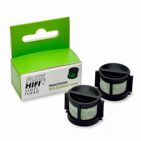 Flux Hifi: Turbo Replacement Filters - 2 Pack hi-fi DAC amp combo,hi-fi speaker impedance matcher,hi-fi RCA switch