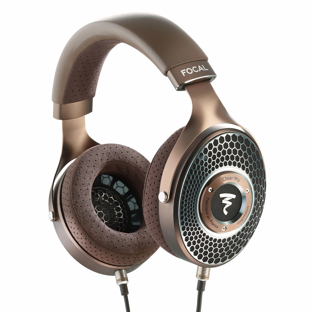 Focal Clear MG Open-Back High-Fidelity Over-Ear Headphones hi-fi unbalanced input,hi-fi signal purity,hi-fi acoustic panel
