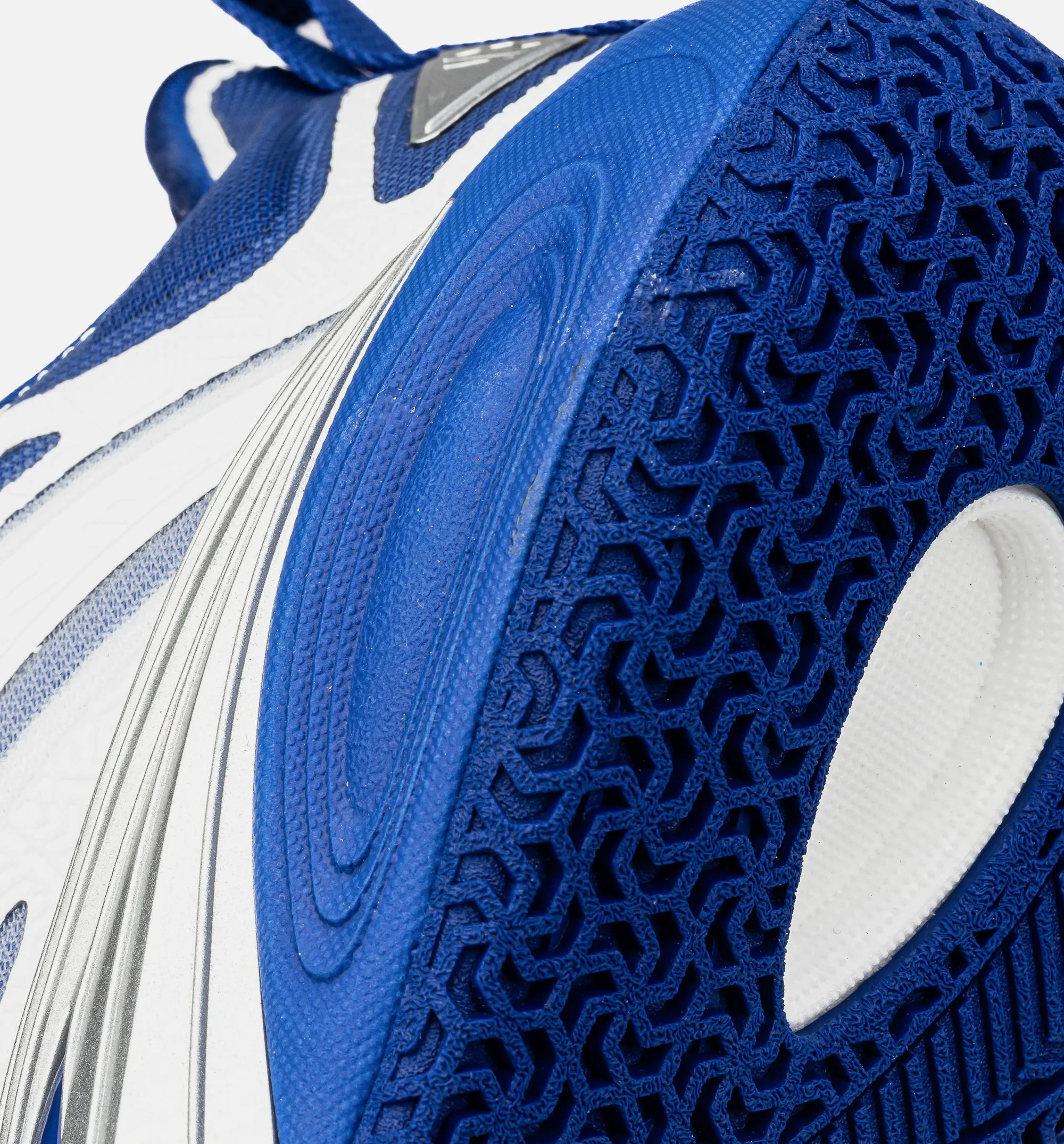 Head-Turning Kai 1 College Mens Basketball Shoe - Blue/White/Silver