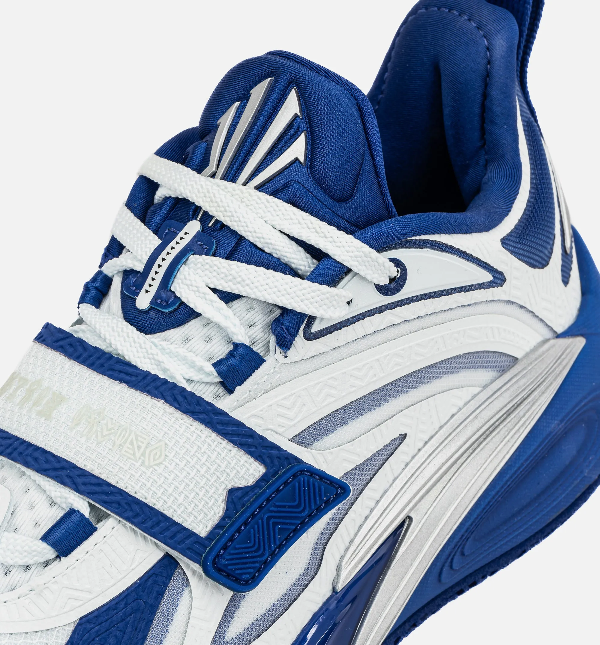 Strap Kai 1 College Mens Basketball Shoe - Blue/White/Silver