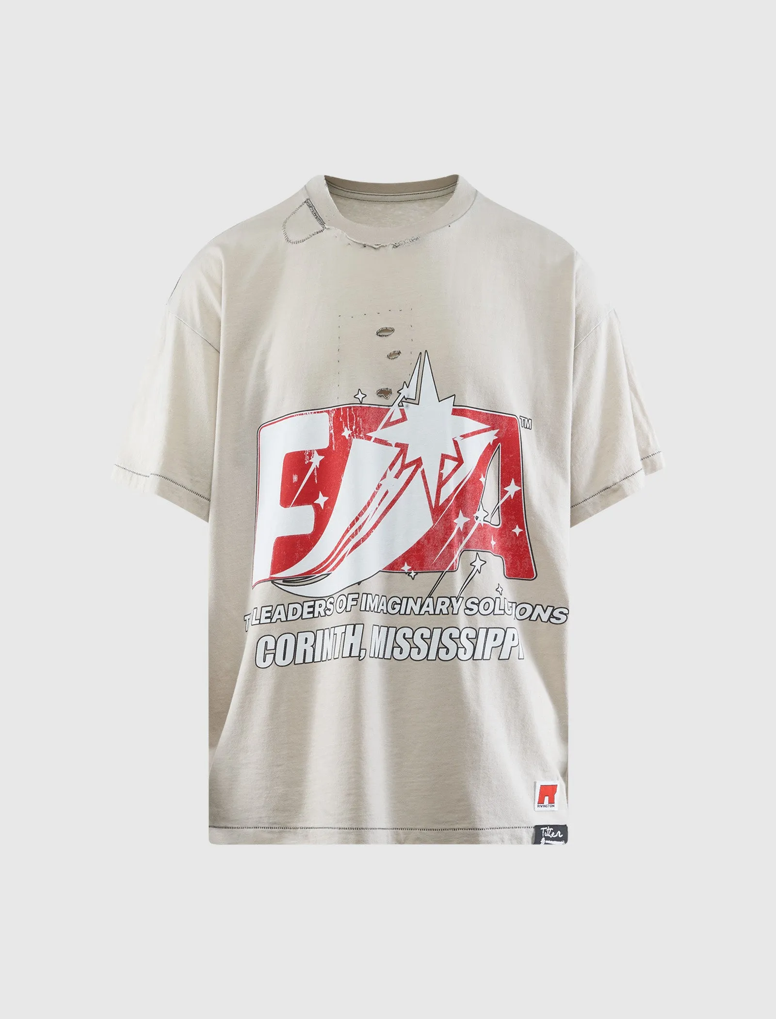 Spaghetti Straps Mass Market Founding Narrative Tee
