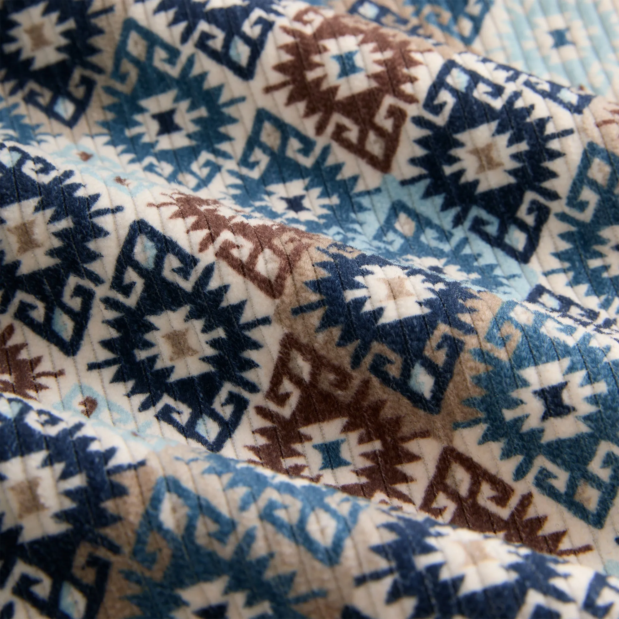Kith Kilim Mosaic Brixton Puffed Shirt Jacket - Muslin Comfortable Designs Glossy Finish Index