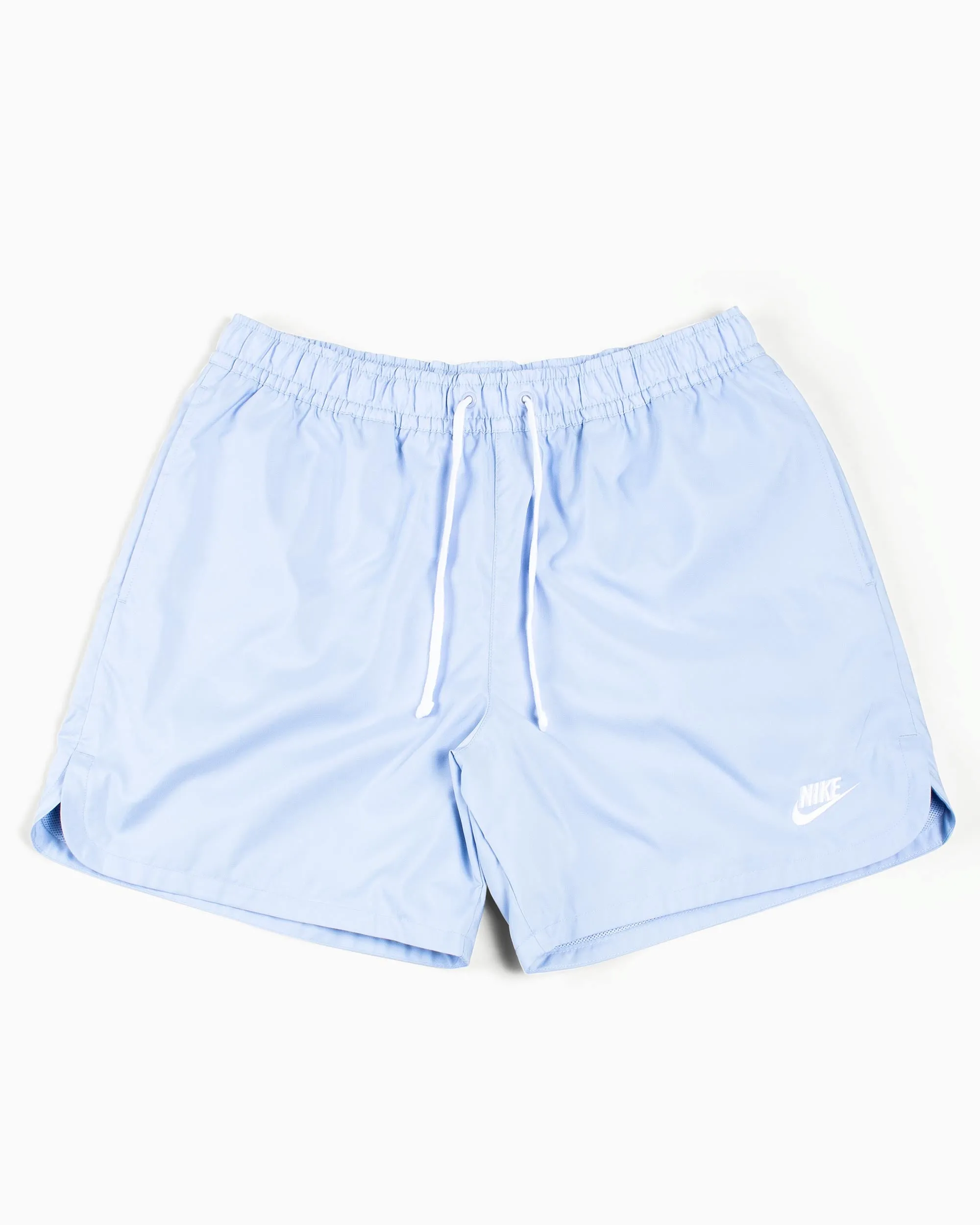 Comfortable Fashion Worn Socks Contrast Panel Nike Sportswear Sport Essentials Lined Flow Shorts Light Marine