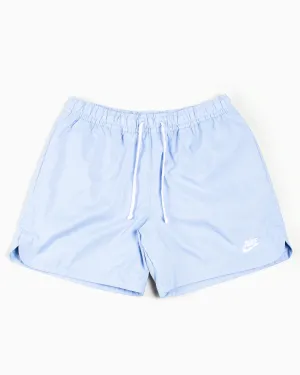 Comfortable Fashion Worn Socks Contrast Panel Nike Sportswear Sport Essentials Lined Flow Shorts Light Marine