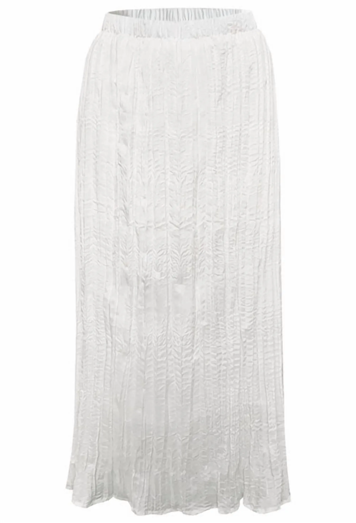 Jupe Fulton Broomstick en Beige et Blanc