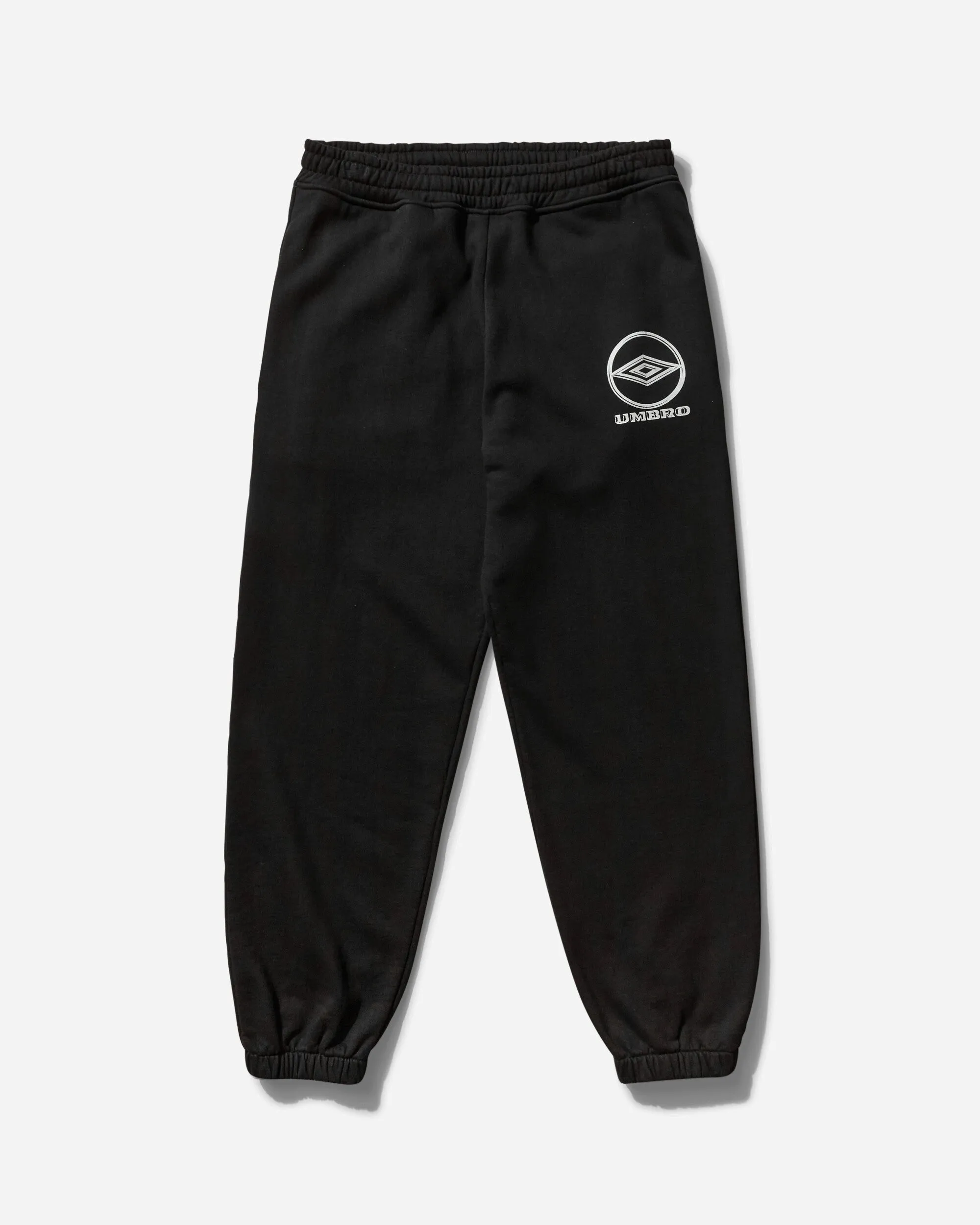 Windproof Waist Machine - Washable Material Men'S Basic Logo Sweatpants Black