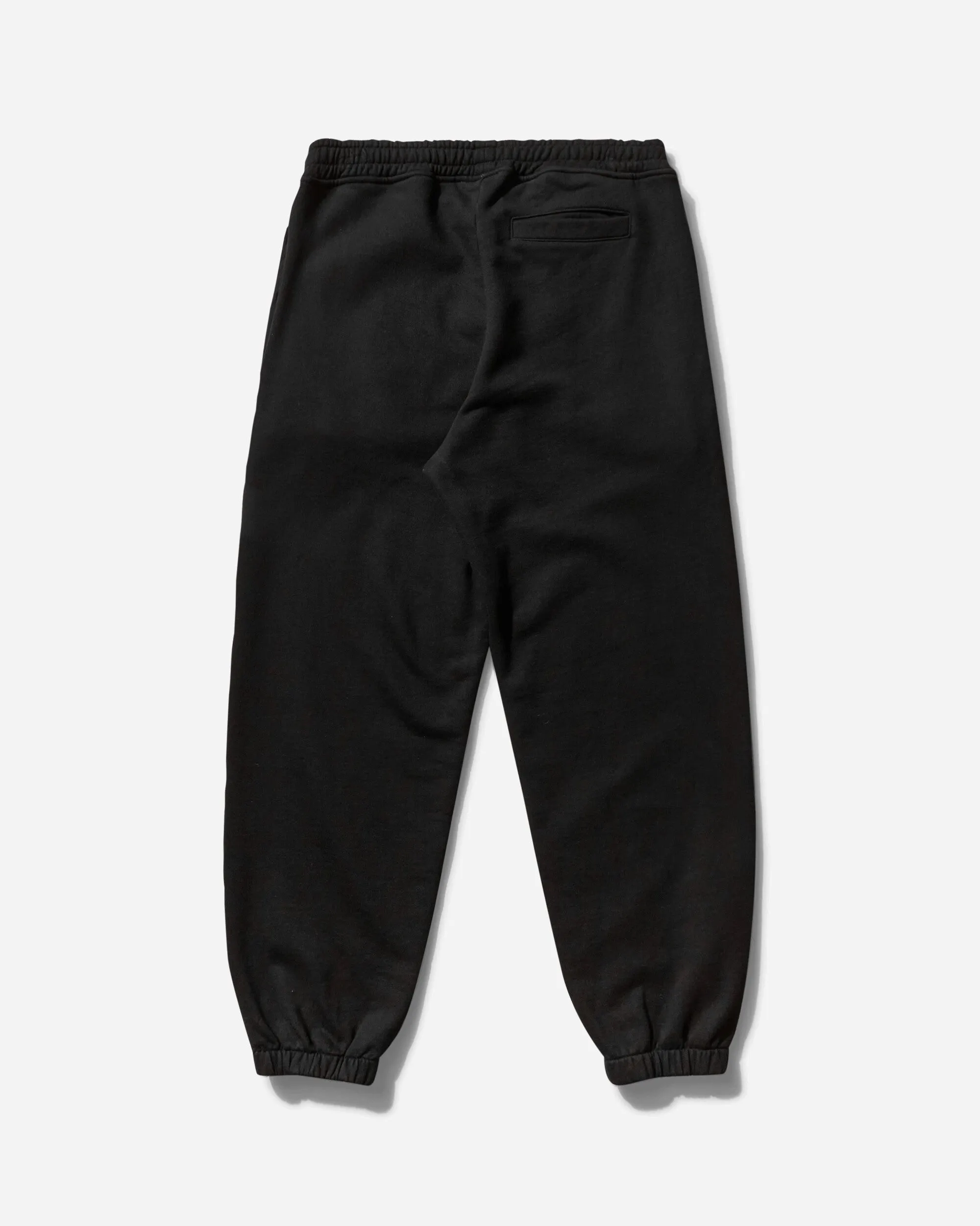 Comfortable Grass Men'S Basic Logo Sweatpants Black