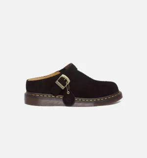 Isham Desert Oasis Suede Mule Mens Lifestyle Shoe - Black Comfort Visibility Rate Foot Ceramic
