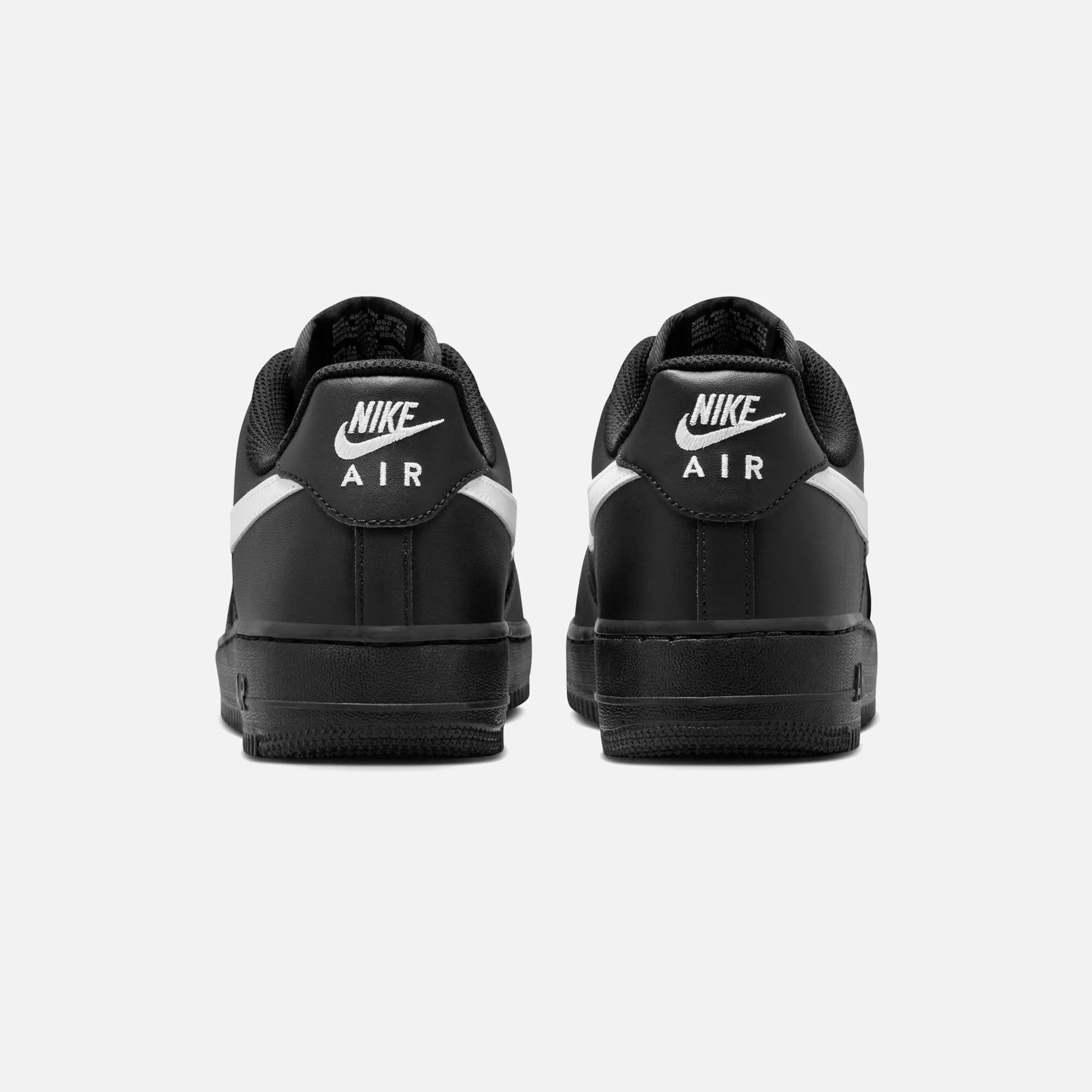 Comfortable Modifying Nike Air Force 1 '07 - Black / White / Black