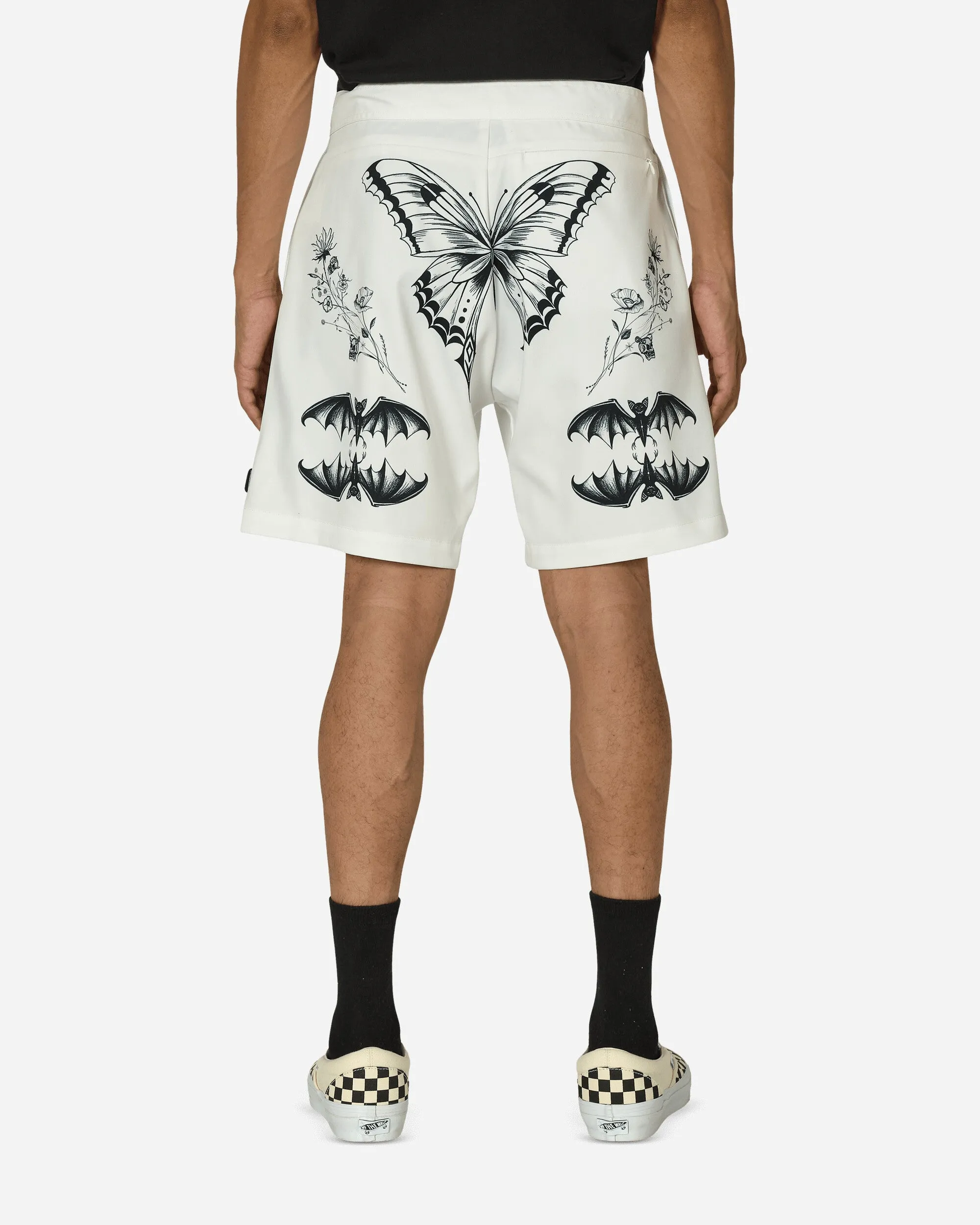 Cruise Line Supportive Brow Dr. Woo Short Pants White