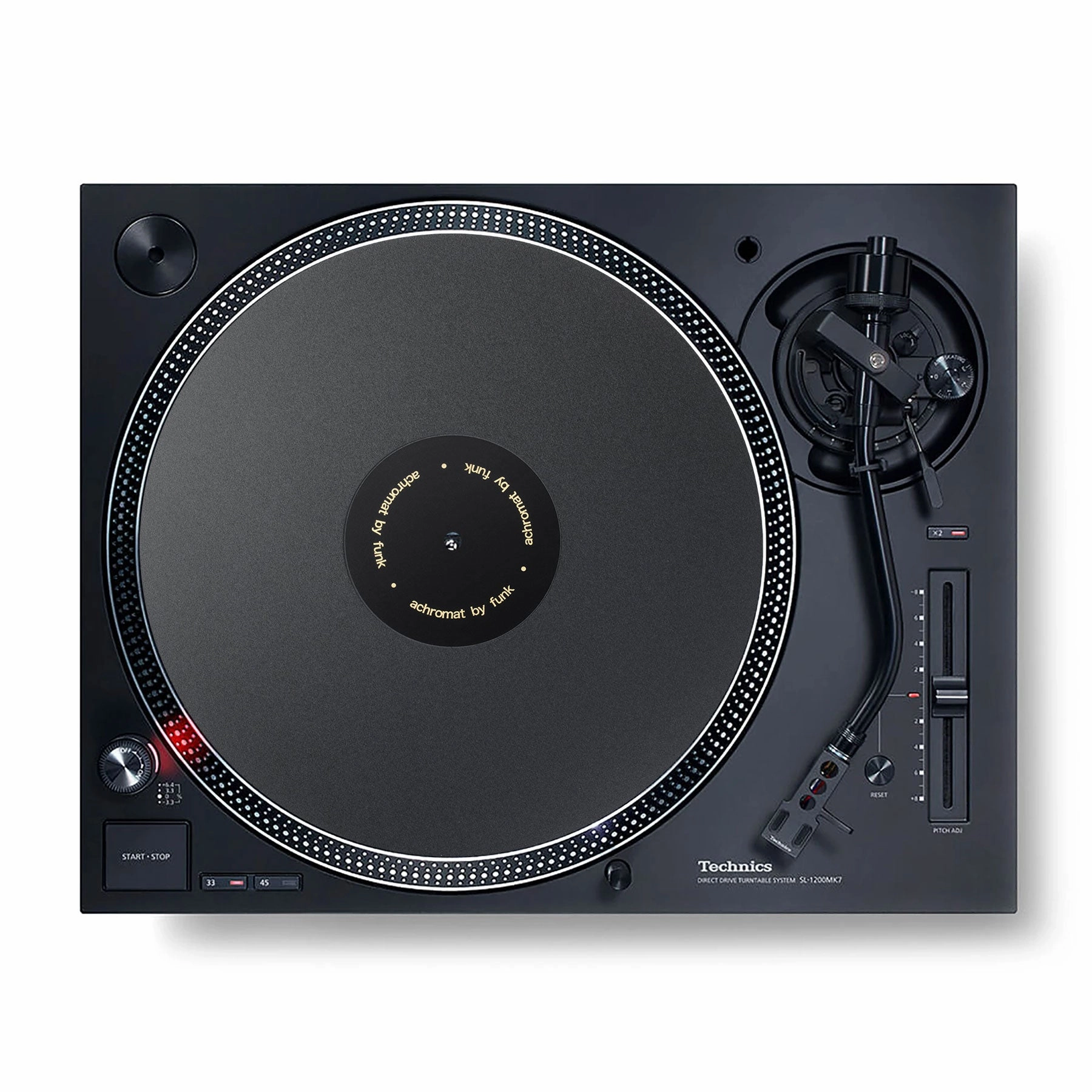 Funk Firm: APM Achromat Platter Mat - SL 1200 Undercut / Black hi-fi digital music server,hi-fi speaker wall mount,hi-fi amp upgrade