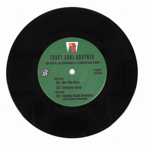 Funky Soul Brother & Southpaw Chop: On The Run (DJ Koco aka Shimokita) Vinyl 7"