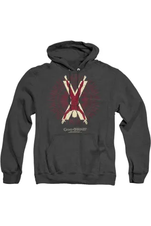 Game Of Thrones Bolton Burst Sigil Sweat à capuche adulte en Heather