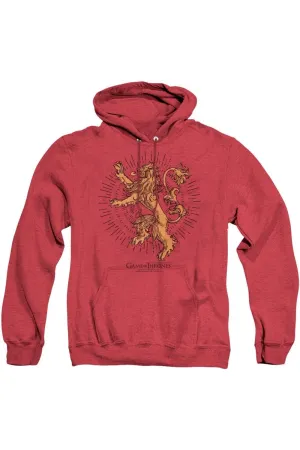Game Of Thrones Lannister Blason Éclaté Sweat à Capuche Adulte en Heather