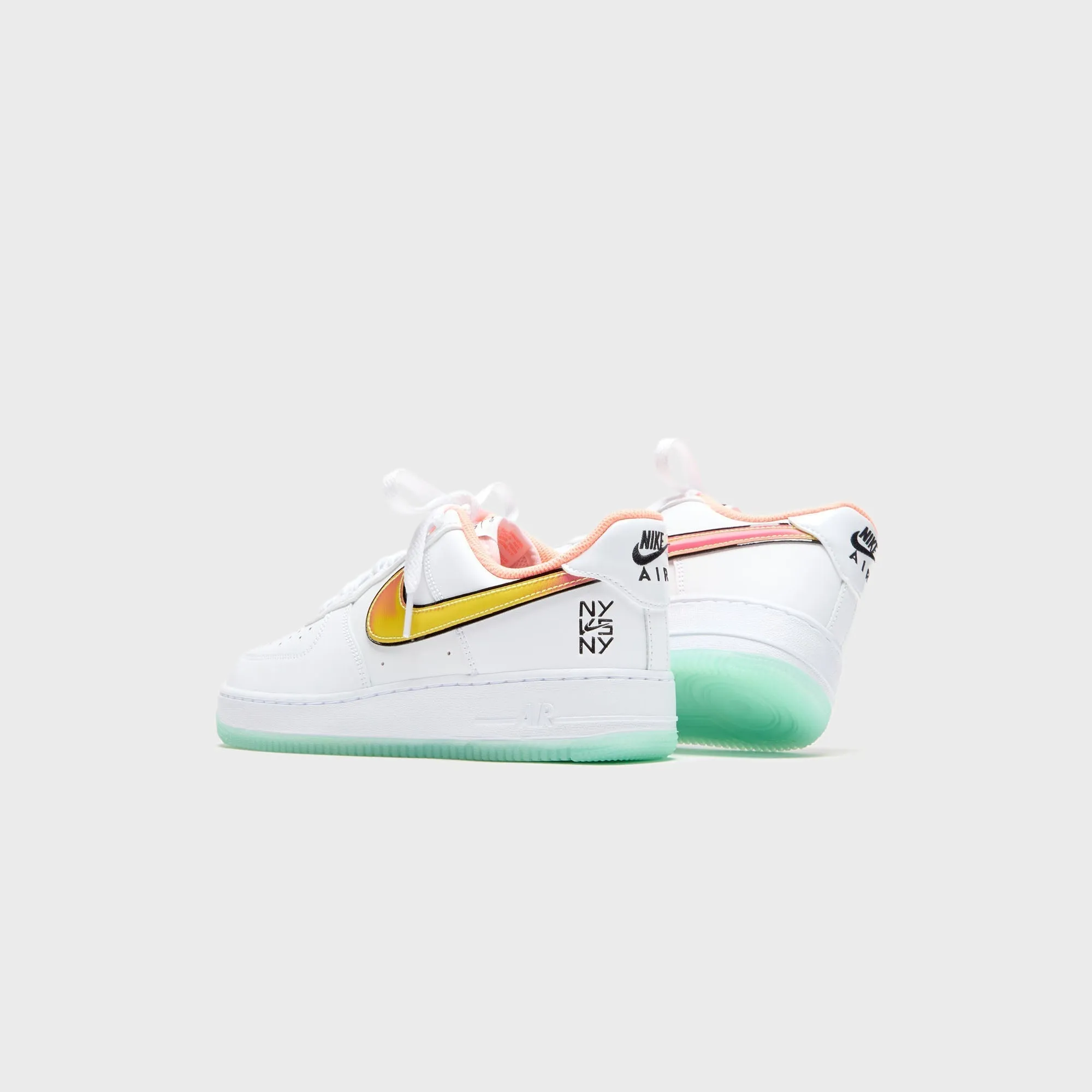 Nike Air Force 1 '07 - White / Crimson Pulse / Green Glow Holiday Sale