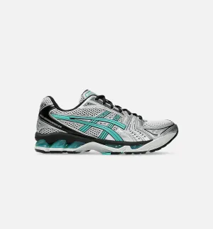 Mid - Range Slippers Gel Kayano 14 Mens Lifestyle Shoe - Aqua Blue/Metallic Silver