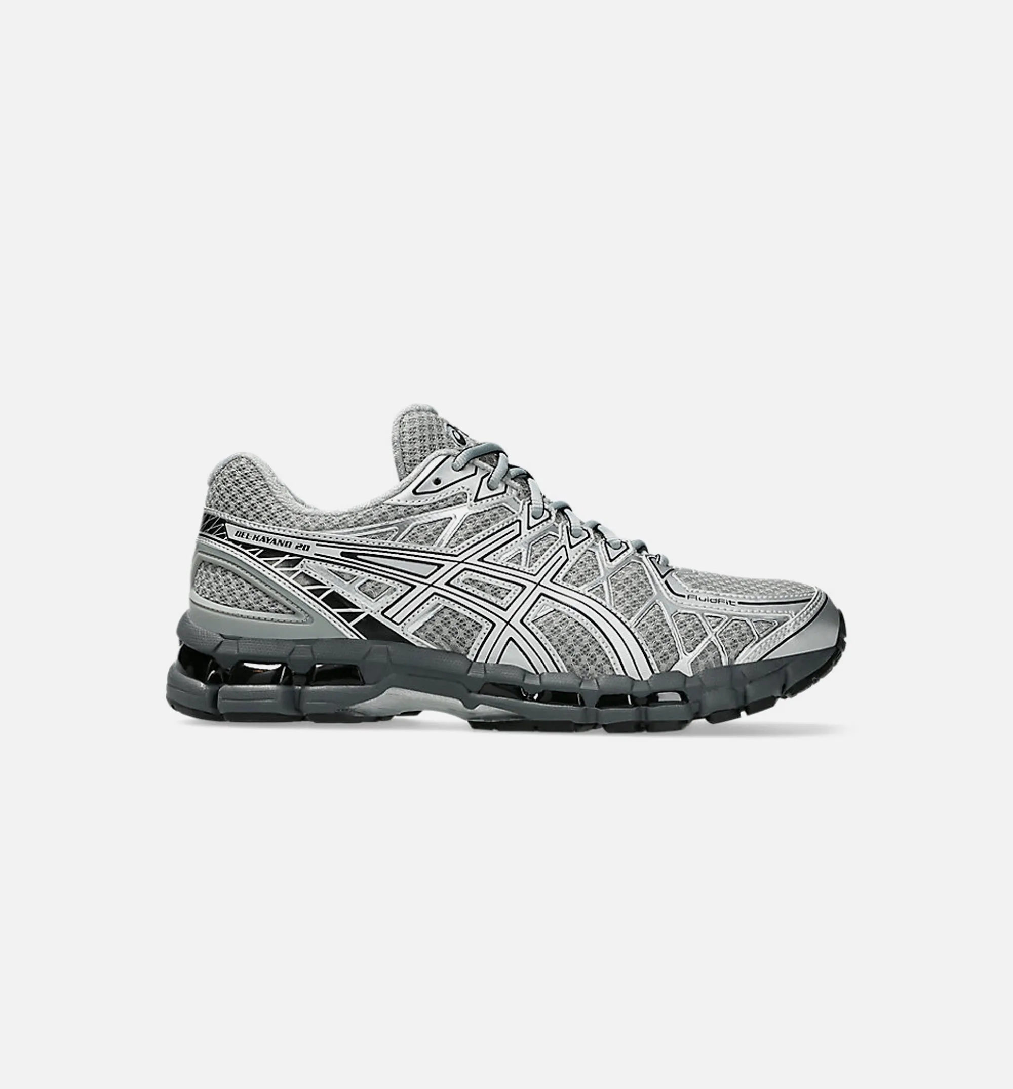 Gel Kayano 20 Mens Lifestyle Shoe - Gravel/Pure Silver Marvelous Performance Comfortable Versatility