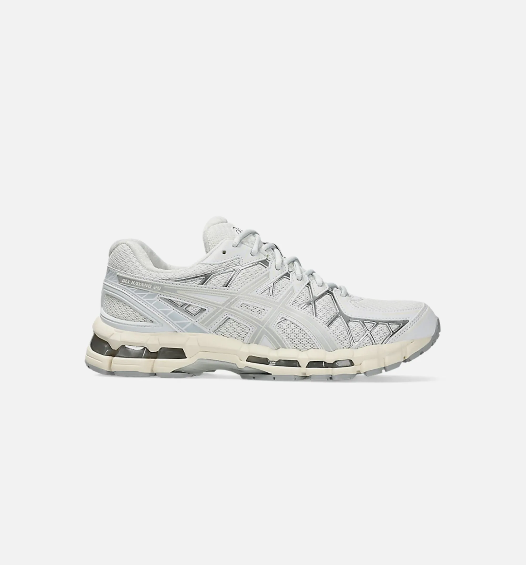Zipped Details Foot Cuttlefish Gel Kayano 20 Mens Lifestyle Shoe - White/Pure Silver