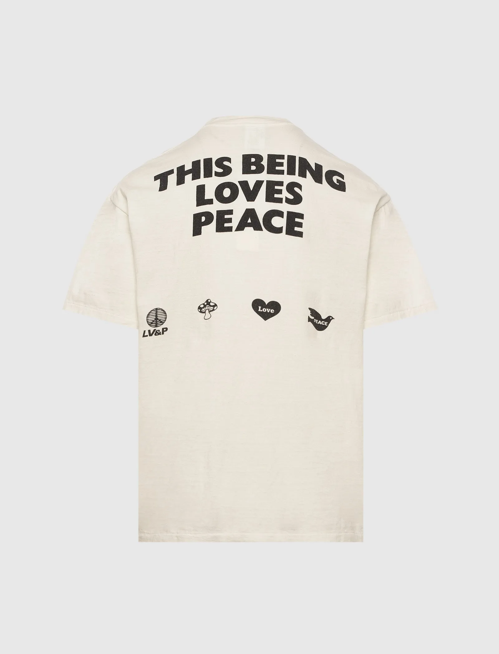 Peace T-Shirt Quirky Anti - Microbial Feature