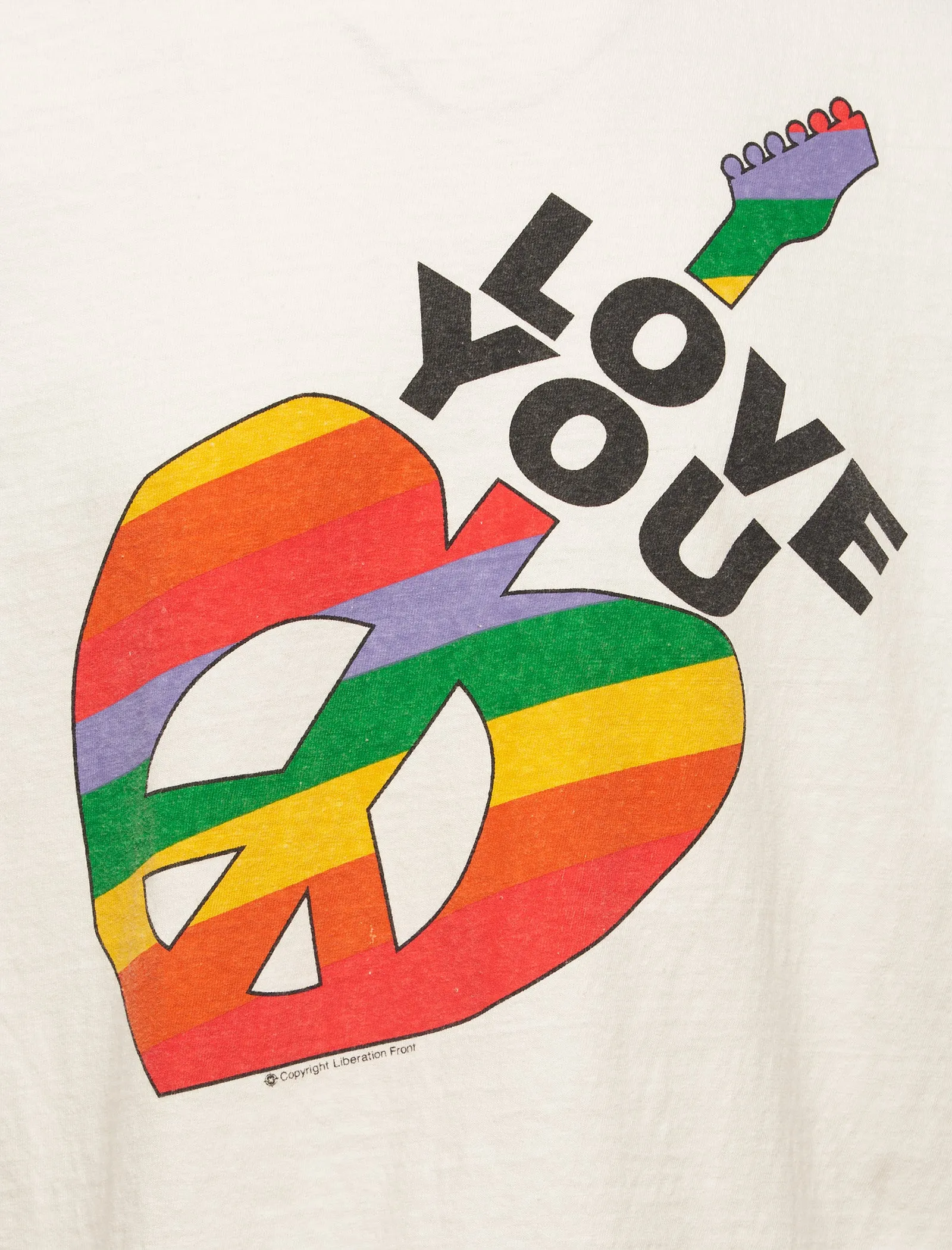 Helping Smocked-Back Feature Peace T-Shirt