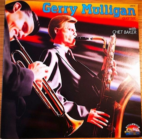 GERRY MULLIGAN QUARTET WITH CHET BAKER-LINE FOR LYONS - LP  (Arrives in 4 Days)