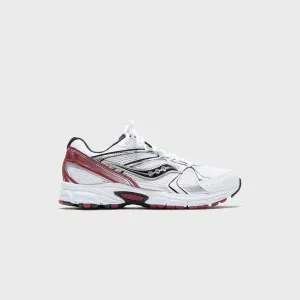 Saucony Ride Millennium - White / Red Responsive Midsoles Padding SecurityMeasures
