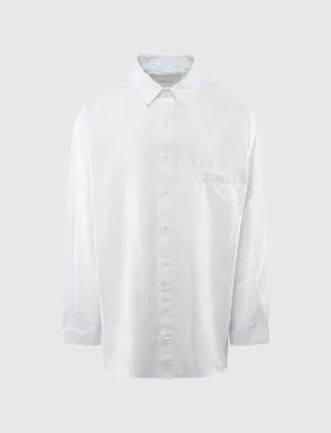 Comfortable Sleeve Opening Seam Stitch Shape Giant Shirt