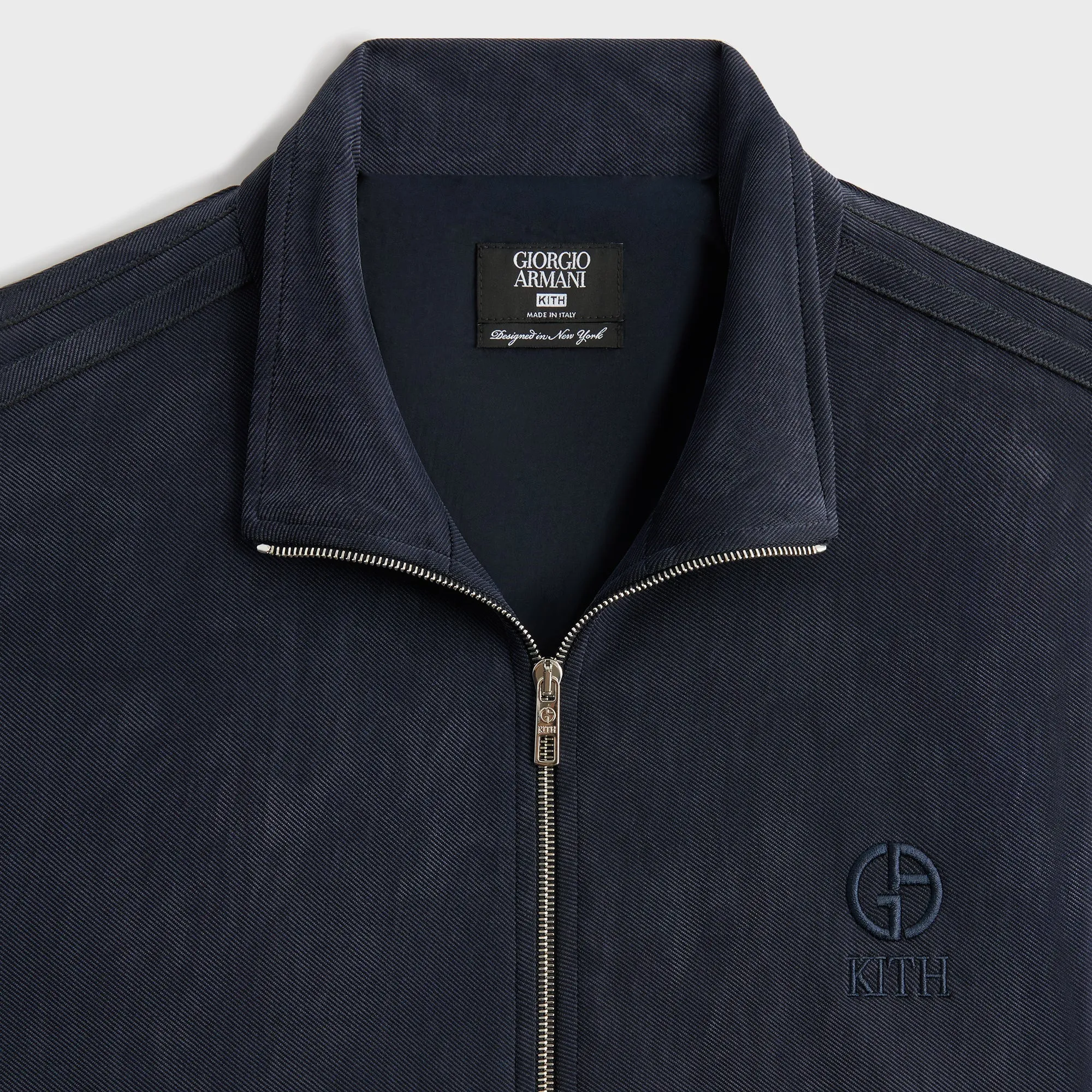 Giorgio Armani & Kith Ali Track Jacket - Nocturnal Cabinet Delicate Touch