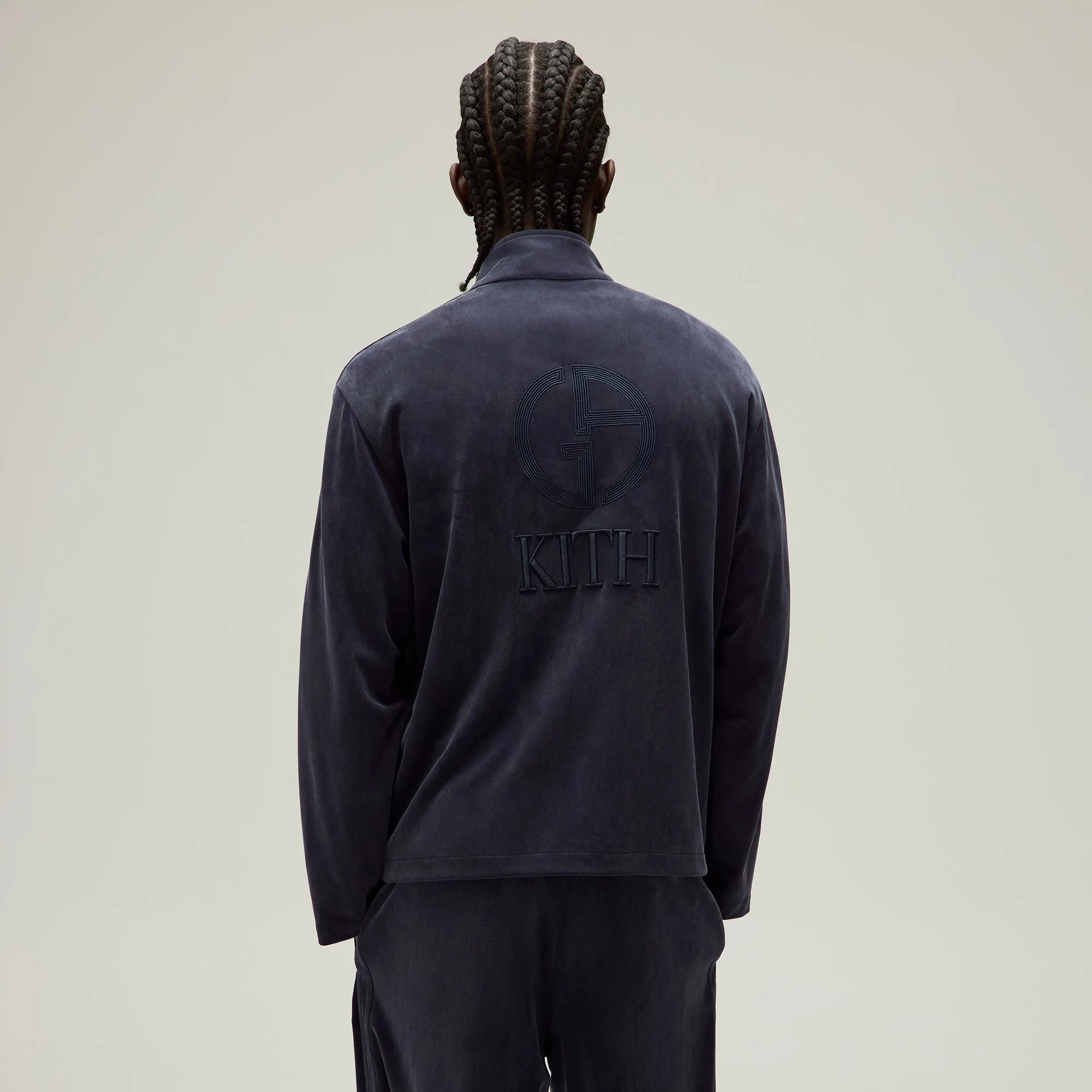 Giorgio Armani & Kith Ali Track Jacket - Nocturnal Anti - Despair Hangtag