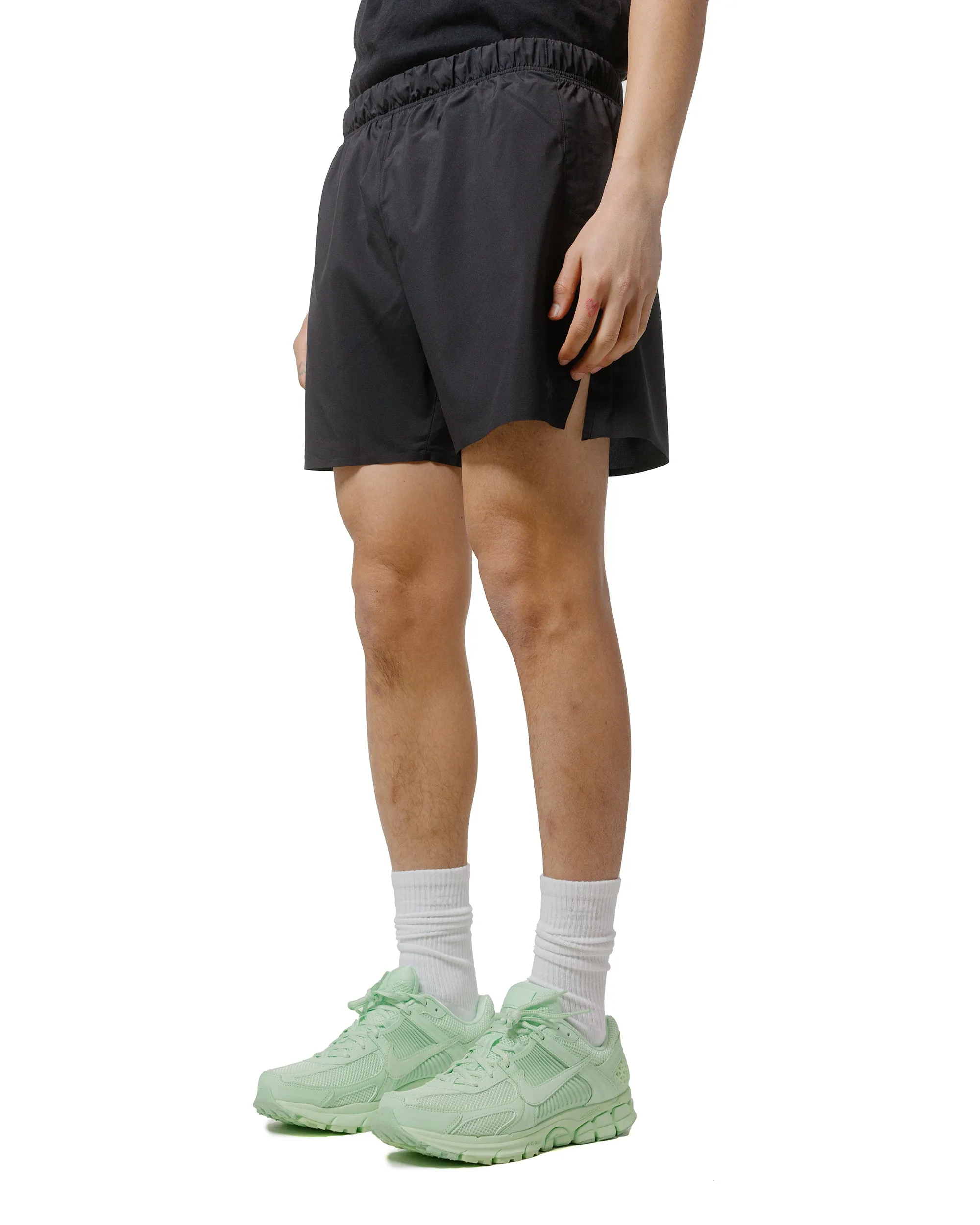 Ribbon Trim Style Goldwin Breathable Active Shorts Black