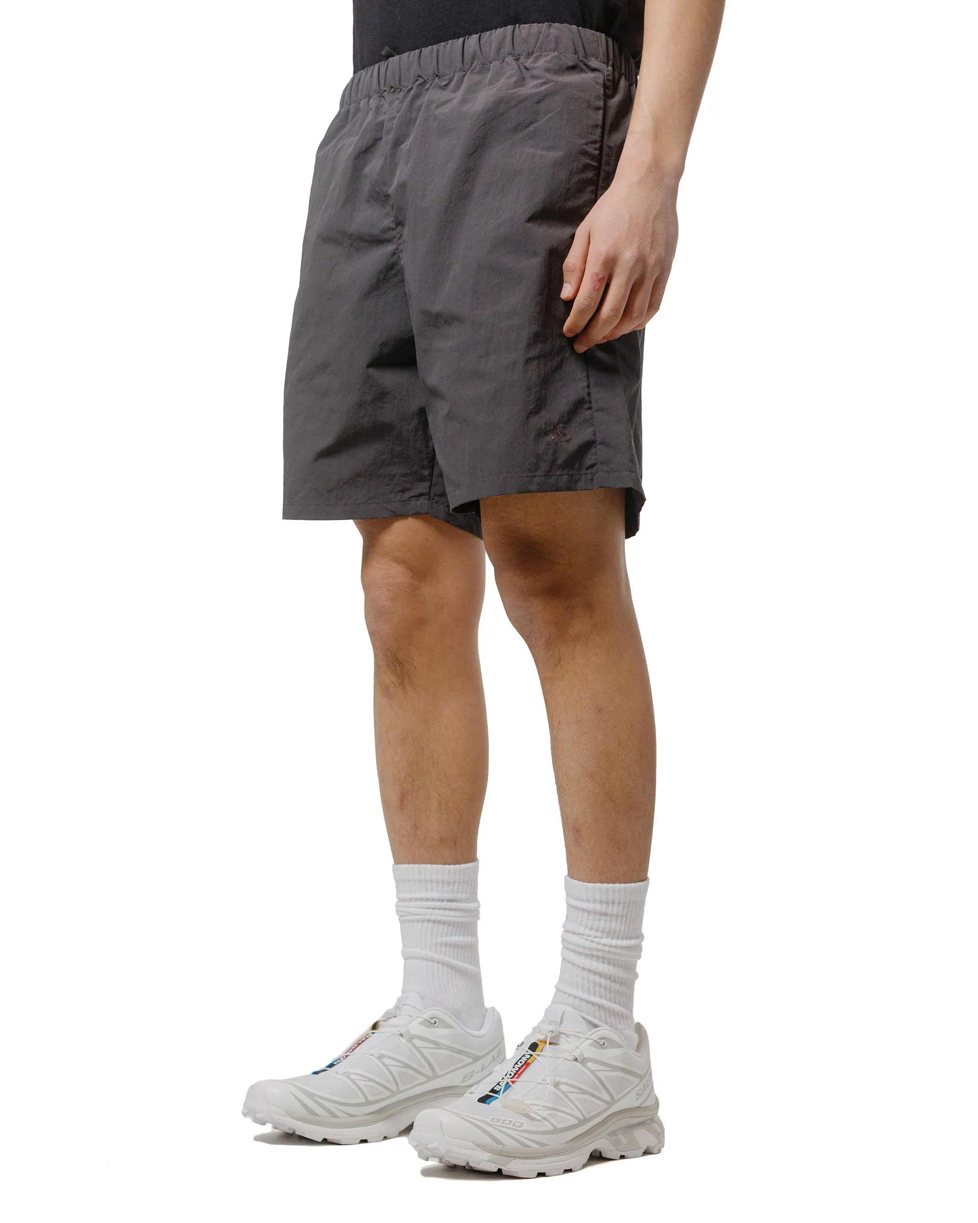 Knitted Style Casualness Goldwin Nylon Shorts Deep Charcoal