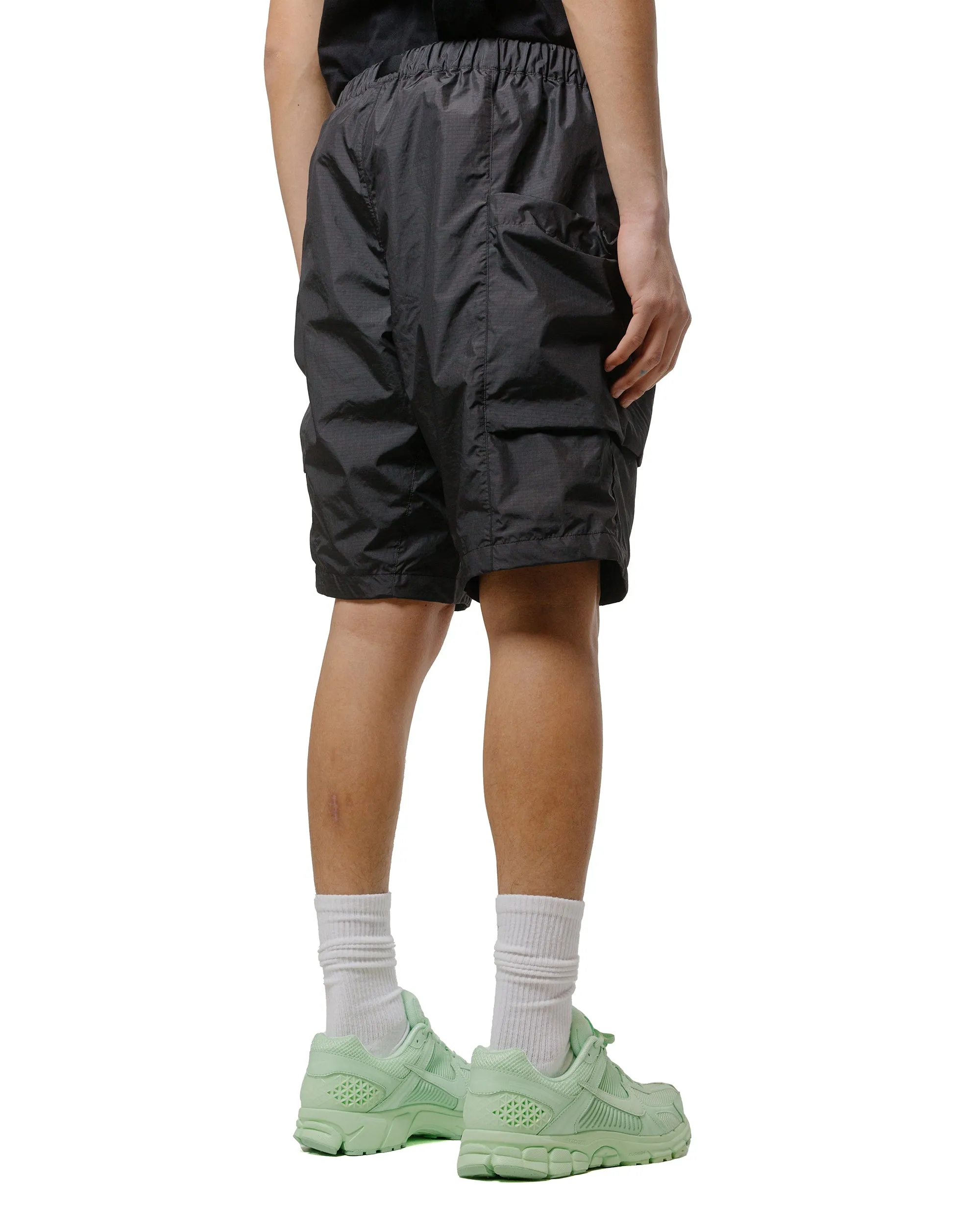 Hood With Durable Materials Goldwin Rip-Stop Shorts Black
