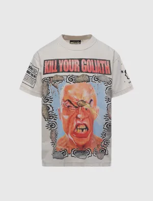 Goliath T-Shirt Camp Wear Comfortable Back Tattoo