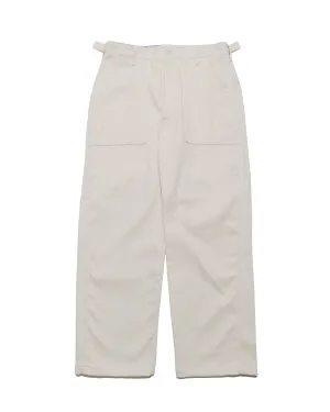 Anti - Microbial Technology Easy to Fold Engineered Garments Workaday Fatigue Pant Natural Cotton Heavy Basketweave