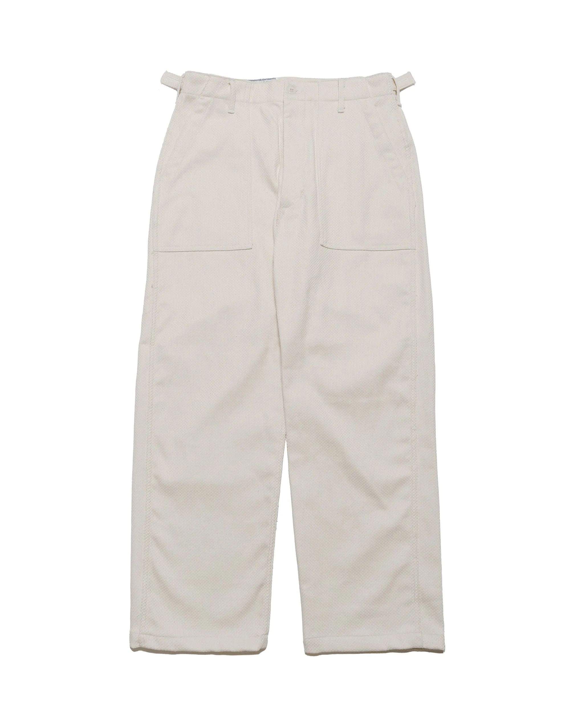Anti - Microbial Technology Easy to Fold Engineered Garments Workaday Fatigue Pant Natural Cotton Heavy Basketweave